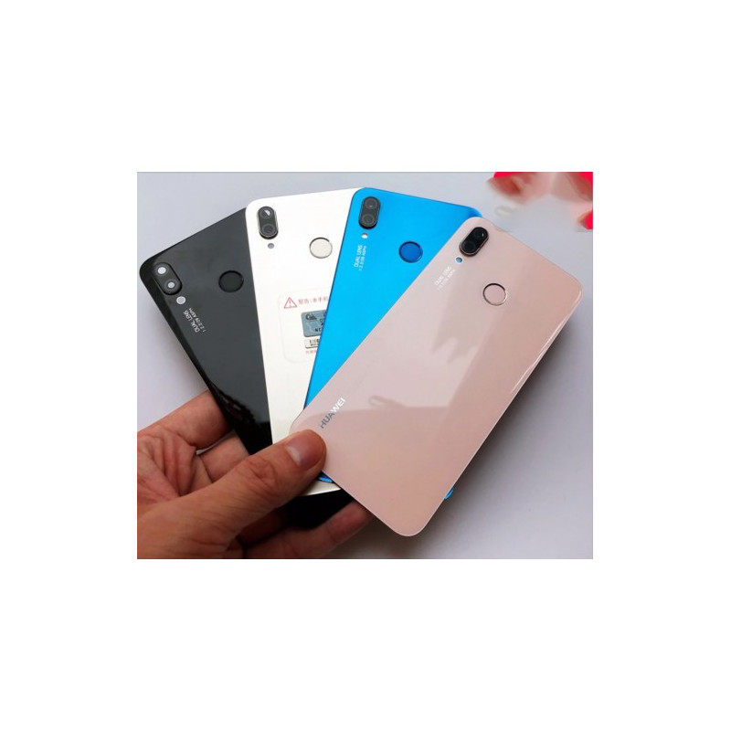 Galinis dangtelis skirtas Huawei P20 Lite juodas 100% originalus (9 / 10 naudotas) su sensoriumi