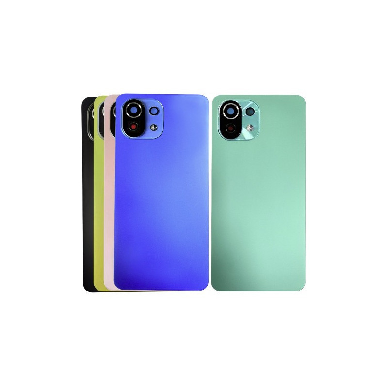 Galinis dangtelis skirtas Xiaomi Mi 11 Lite 4G (5G / NE) / Peach Pink / (su kameros stikliuku) / HQ