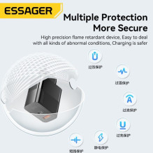 Charger Essager 'GaN Pinson' black 33W (PD / QC3.0)