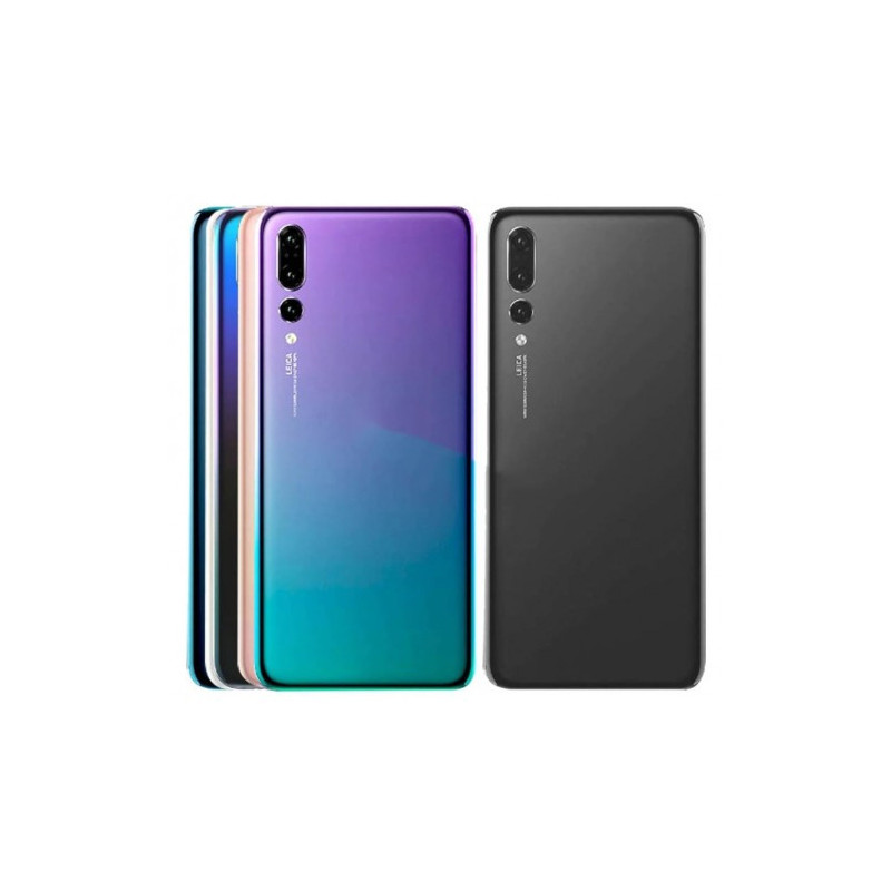 Galinis dangtelis skirtas Huawei P20 Pro (Twilight) 100% originalus (10 / 10 naudotas) su stikliukais
