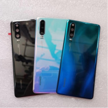 Galinis dangtelis skirtas Huawei P30 (Midnight Black) 100% originalus (10 / 10 naudotas) su kameros stikliukais
