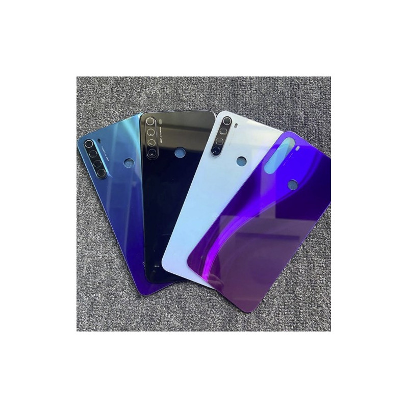 Galinis dangtelis skirtas Xiaomi Redmi Note 8T / White / (su kameros stikliuku) / HQ