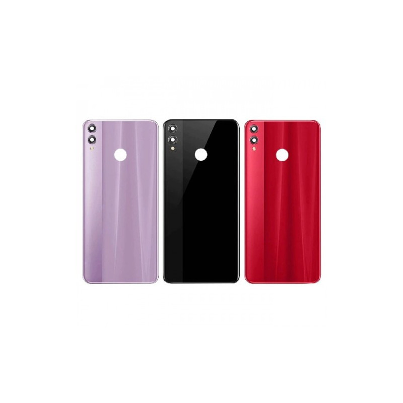 Galinis dangtelis skirtas Huawei Honor 8X / Red / (su kameros stikliuku) HQ
