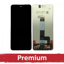Ekranas skirtas Xiaomi Redmi 13 4G / Redmi 13 5G / Poco M6 4G juodas OEM