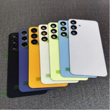Galinis dangtelis skirtas Samsung S921 S24 / Amber Yellow / (su kameros stikliuku) OEM