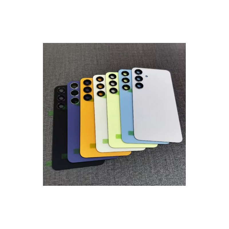 Galinis dangtelis skirtas Samsung S921 S24 / Amber Yellow / (su kameros stikliuku) OEM