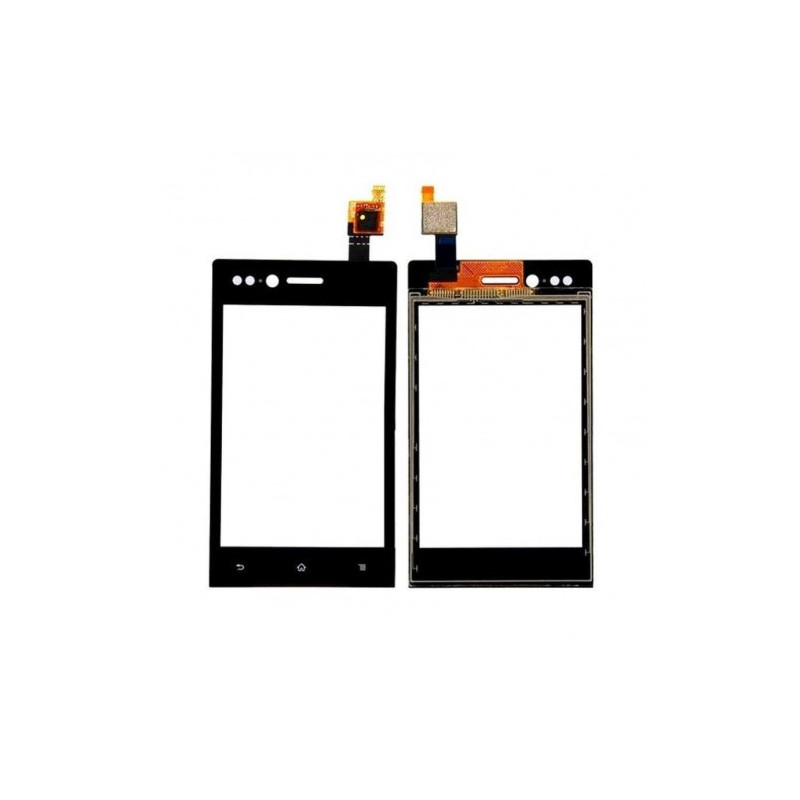 Lietimui jautrus stikliukas skirtas Sony Xperia ST23 Miro juodas HQ