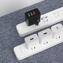 Charger Dudao 'A5H' white 20W (1xPD / 3xQC3.0) Charger Dudao 'A5H' white 20W (1xPD / 3xQC3.0)