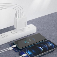Charger Dudao 'A5H' white 20W (1xPD / 3xQC3.0) Charger Dudao 'A5H' white 20W (1xPD / 3xQC3.0)