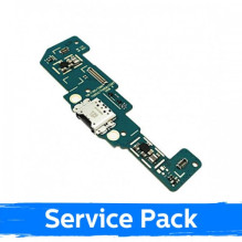 Charging port for Samsung T590 Tab A 10.5 with flex connector / wide (Service Pack)