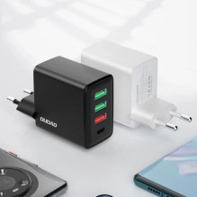 Charger Dudao 'A5H' black 20W (1xPD / 3xQC3.0) Charger Dudao 'A5H' black 20W (1xPD / 3xQC3.0)