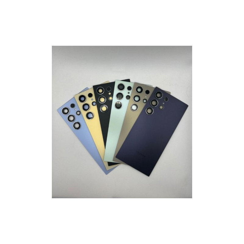Galinis dangtelis skirtas Samsung S928 S24 Ultra / Titanium Black / (su kameros stikliuku) OEM
