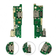 Charging port for Sony Xperia XA1 G3121 with flexible connector / wide