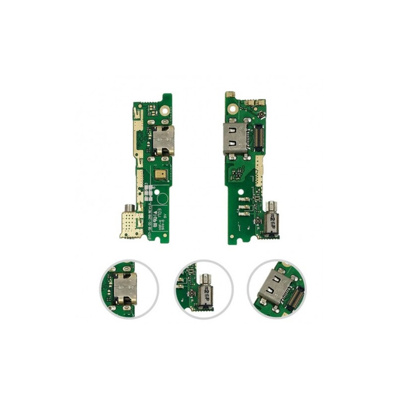Charging port for Sony Xperia XA1 G3121 with flexible connector / wide