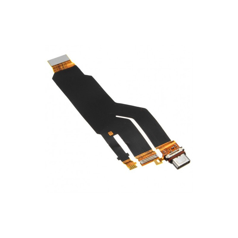 Charging port for Sony Xperia XZ F8331 with flexible connector / wide OEM