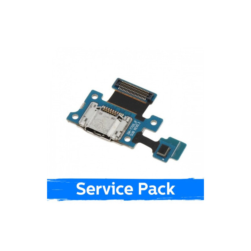 Krovimo lizdas skirtas Samsung T705 Tab S 8.4'' su lanksčiąja jungtimi / plata originalus (Service Pack)