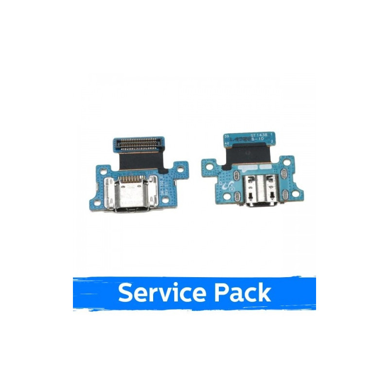 Krovimo lizdas skirtas Samsung T700 Tab S 8.4'' su lanksčiąja jungtimi / plata originalus (Service Pack)