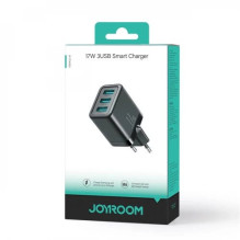Charger Joyroom 'JR-TCN02' black 17W (3xUSB) Charger Joyroom 'JR-TCN02' black 17W (3xUSB)