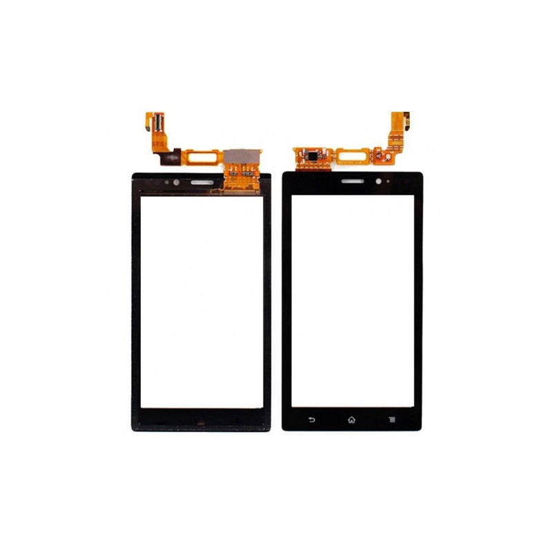 Touchscreen for Sony Xperia MT27i black HQ