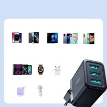 Charger Joyroom 'JR-TCN02' black 17W (3xUSB) Charger Joyroom 'JR-TCN02' black 17W (3xUSB)