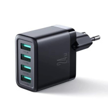 Charger Joyroom 'JR-TCN03' black 24W (4xUSB) Charger Joyroom 'JR-TCN03' black 24W (4xUSB)
