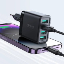 Charger Joyroom 'JR-TCN03' black 24W (4xUSB) Charger Joyroom 'JR-TCN03' black 24W (4xUSB)