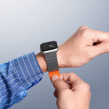 Dux Ducis 'Chain' bracelet for Apple Watch Ultra 49mm grey