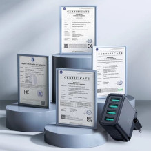 Įkroviklis Joyroom 'JR-TCN03' juodas 24W (4xUSB)