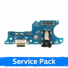 Charging port for Samsung A025 A02s with flex connector / wide original (Service Pack)