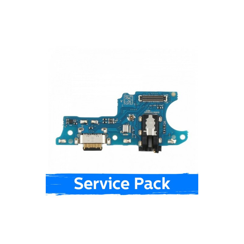 Charging port for Samsung A025 A02s with flex connector / wide original (Service Pack)
