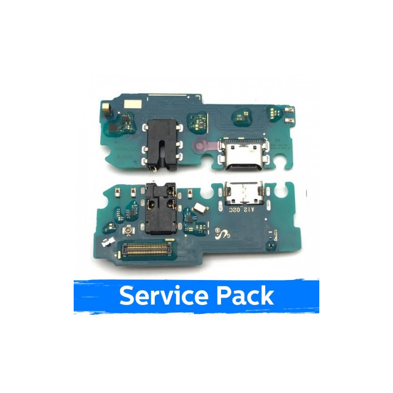 Krovimo lizdas skirtas Samsung A725 A72 su lanksčiąja jungtimi / plata originalus (Service Pack)