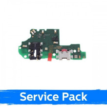 Charging port for Huawei P Smart 2019 with flex connector / wide (Service Pack)