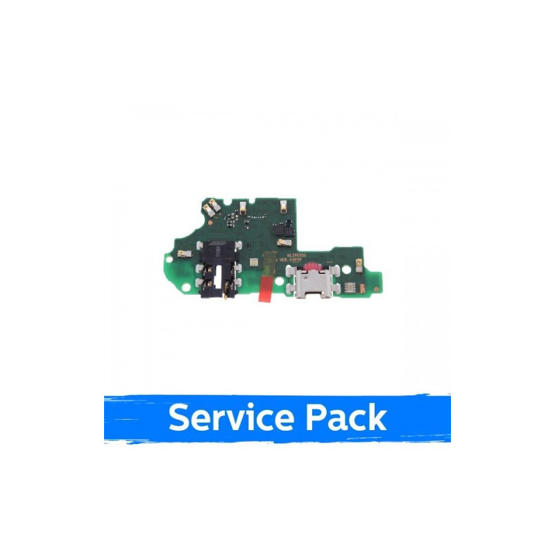 Charging port for Huawei P Smart 2019 with flex connector / wide (Service Pack)