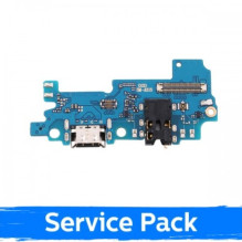 Charging port for Samsung A315 A31 with flex connector / wide original (Service Pack)