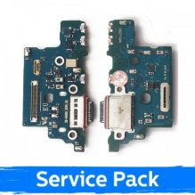 Charging port for Samsung G988 S20 Ultra with flex connector / flat (Service Pack)