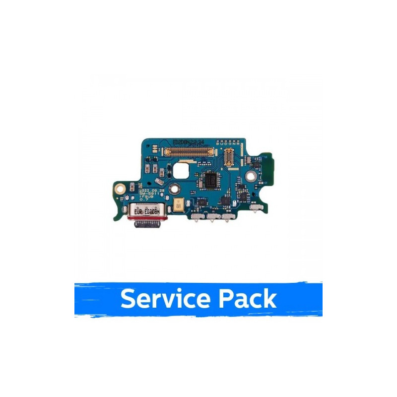 Krovimo lizdas skirtas Samsung S911 S23 su lanksčiąją jungtimi / plata (Service Pack)