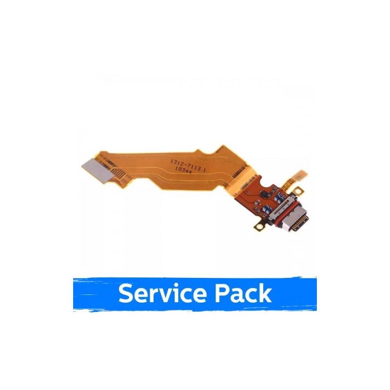 Charging port for Sony Xperia XZ3 with flex connector (Service Pack)