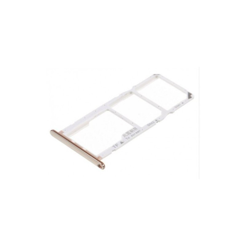 SIM stalčiukas skirtas Huawei Y6 2019 SIM kortelės stalčiukas rudas