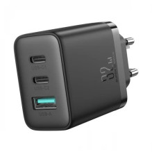 Charger Joyroom 'JR-TCF10' black 32W (2xPD / 1xQC3.0) Charger Joyroom 'JR-TCF10' black 32W (2xPD / 1xQC3.0)