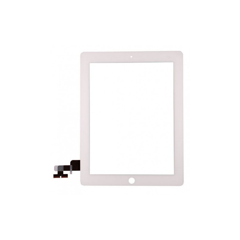 Lietimui jautrus stikliukas skirtas Apple iPad 2 baltas HQ2