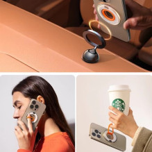 Joyroom 'JR-ZS383' orange magnetic ring/holder Joyroom 'JR-ZS383' orange magnetic ring/holder