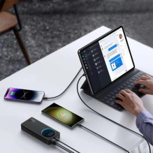 External battery Joyroom 'JR-PBF02' black 20000mAh (30W) + Type-C cable External battery Joyroom 'JR-PBF02' black 20000mAh (30W) + Type-C cable