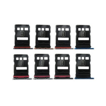 SIM tray for Huawei P40 Pro SIM card tray / Black /