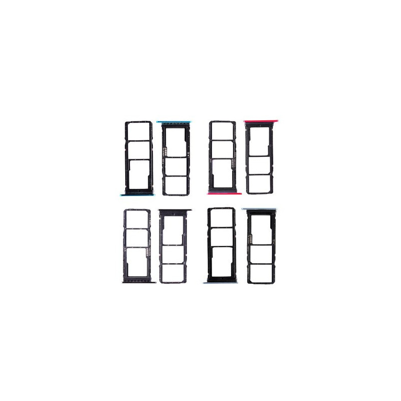 SIM tray for Huawei P40 Lite E SIM card tray / Midnight Black /