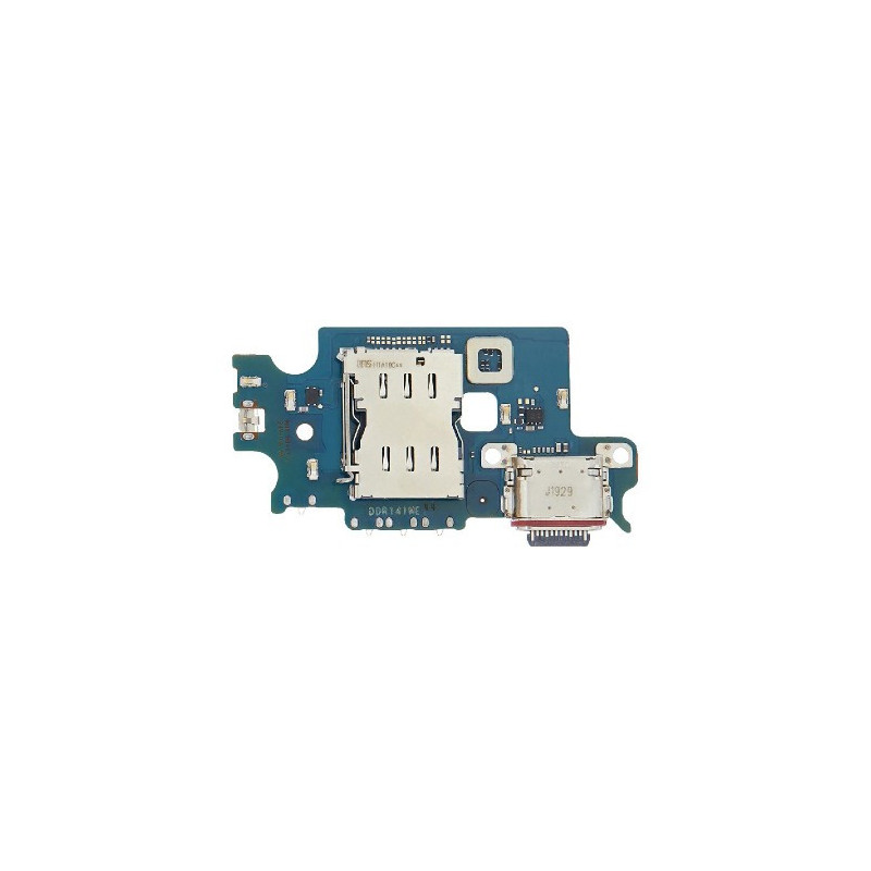 Charging port for Samsung S906 S22 Plus with flex connector / wide OEM