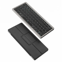 Dux Ducis "Ok Series" belaidė klaviatūra su jutikliniu kilimėliu (trackpad) juoda Dux Ducis "Ok Series" belaidė klaviatūra su jutikliniu kilimėliu (trackpad) juoda