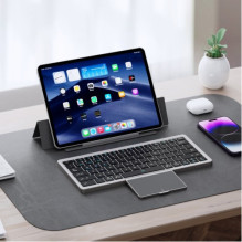 Dux Ducis "Ok Series" belaidė klaviatūra su jutikliniu kilimėliu (trackpad) juoda Dux Ducis "Ok Series" belaidė klaviatūra su jutikliniu kilimėliu (trackpad) juoda