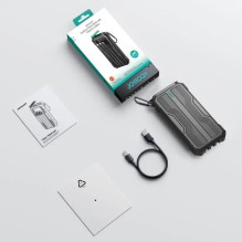 External battery Joyroom 'JR-L016' black 10000mAh (PD / QC3.0) + integrated 3in1 cable External battery Joyroom 'JR-L016' black 10000mAh (PD / QC3.0) + integrated 3in1 cable
