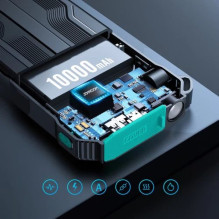 External battery Joyroom 'JR-L016' black 10000mAh (PD / QC3.0) + integrated 3in1 cable External battery Joyroom 'JR-L016' black 10000mAh (PD / QC3.0) + integrated 3in1 cable