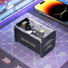 Išorinė baterija Dudao 'K16Pro' juodas 20000mAh 22.5W (QC3.0 / USB) (LED ekranas)